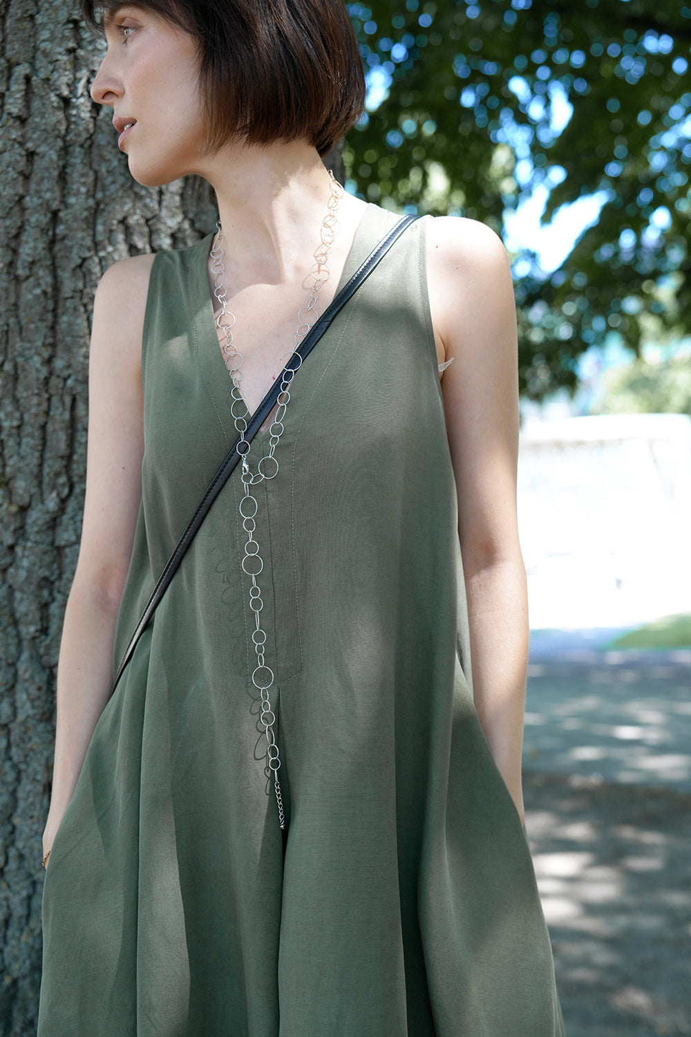 Annabell Dress - khaki