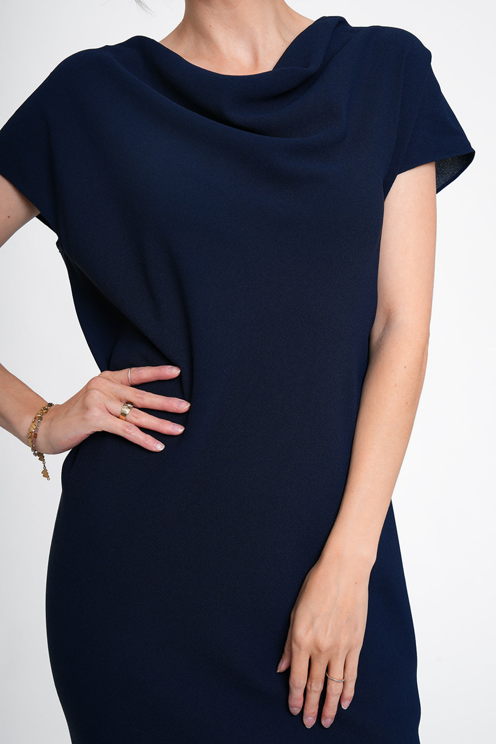 Aquis Dress - dark blue