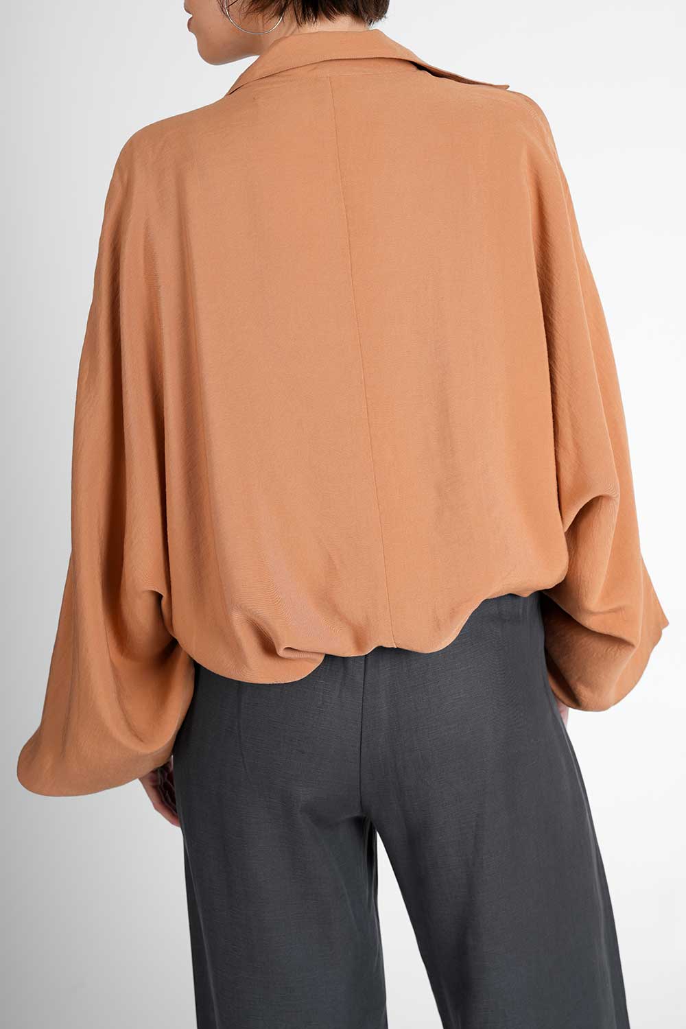 Cerena Viscose Blouse - cinnamon