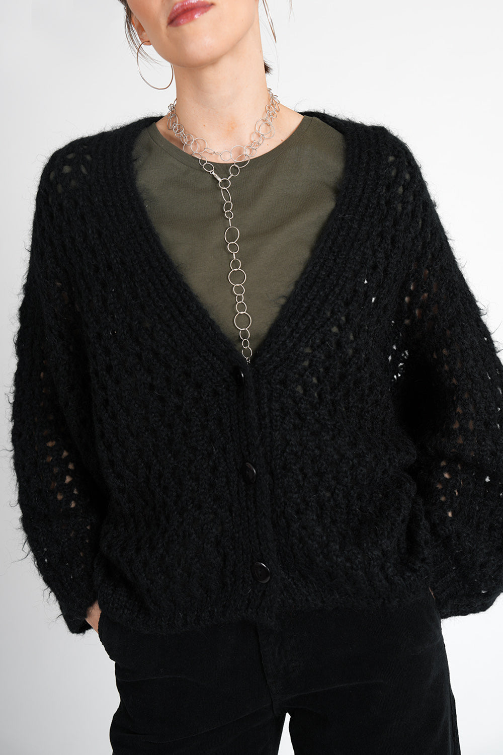 Clea Cardigan - black