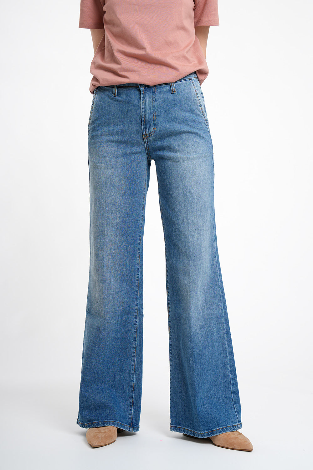 Jean Stockholm - light blue washed