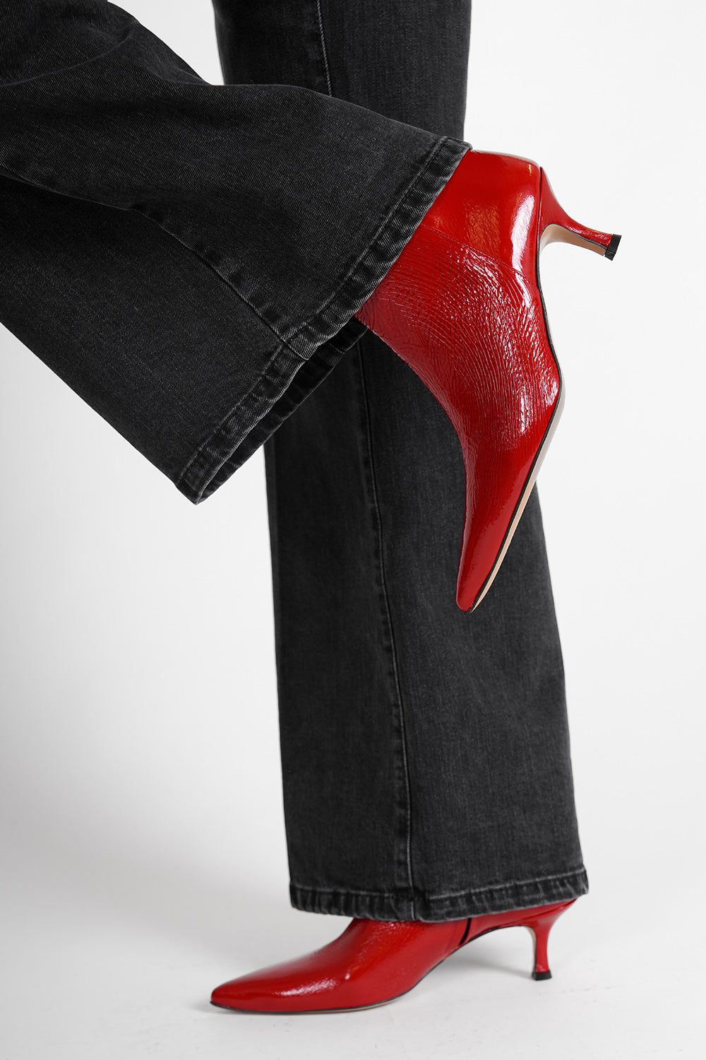 Liz Ve Boots - red