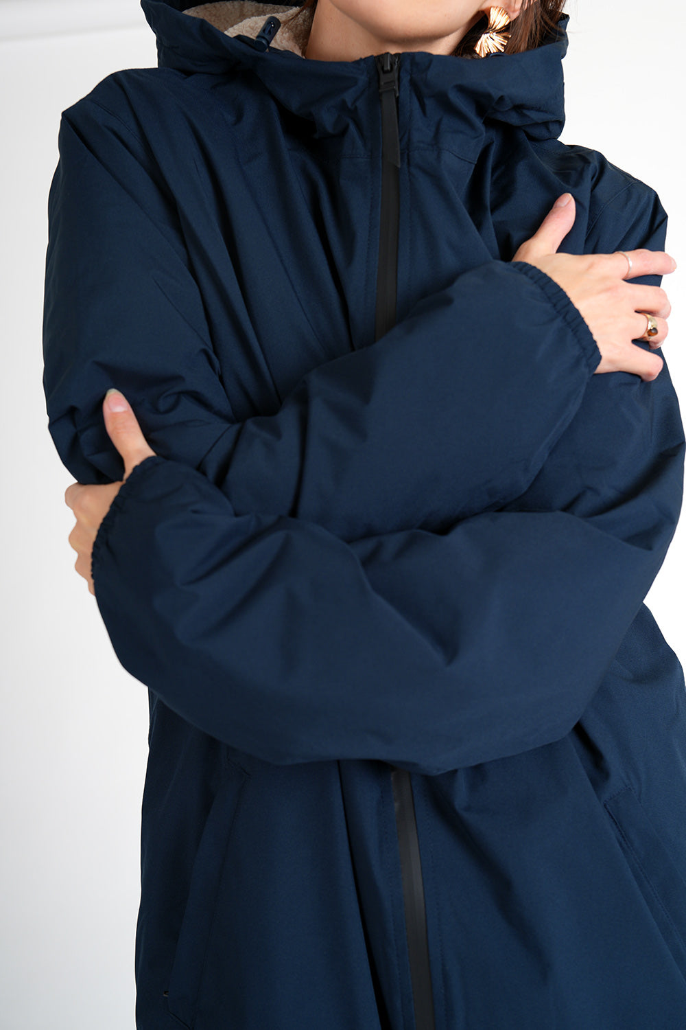 Otis Coat - dark blue