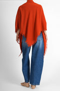 Quelara Wool Stola - tangerine