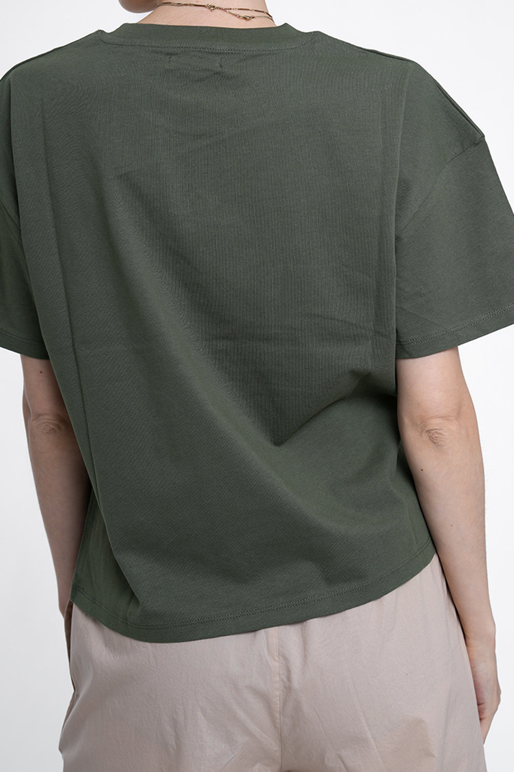 Tessa Organic Cotton Shirt - olive