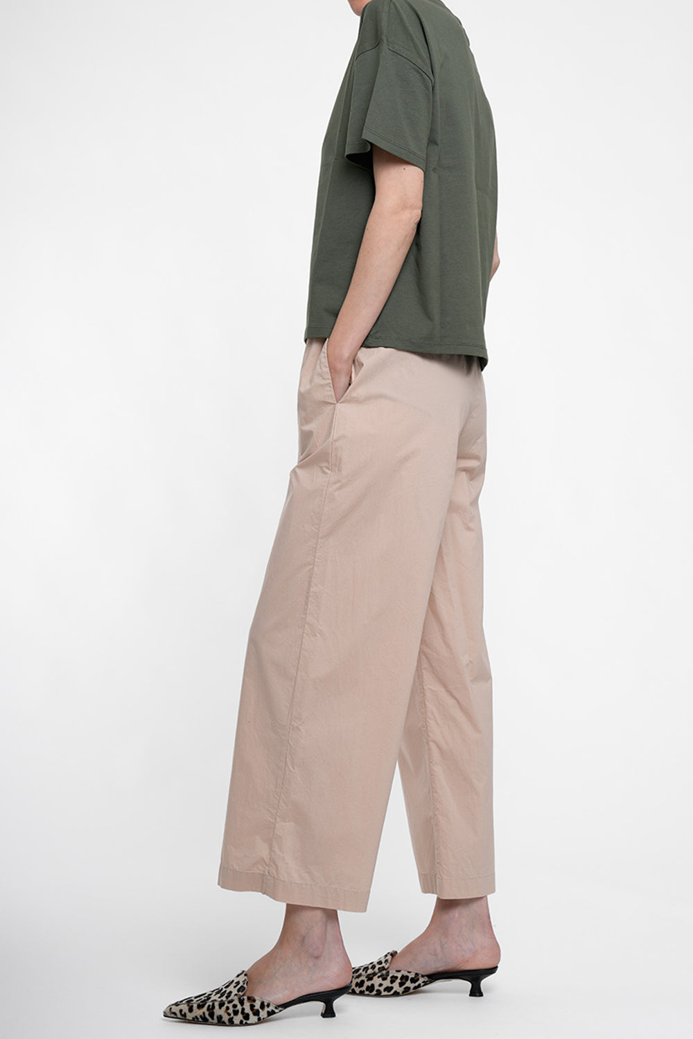 Tessa Organic Cotton Shirt - olive