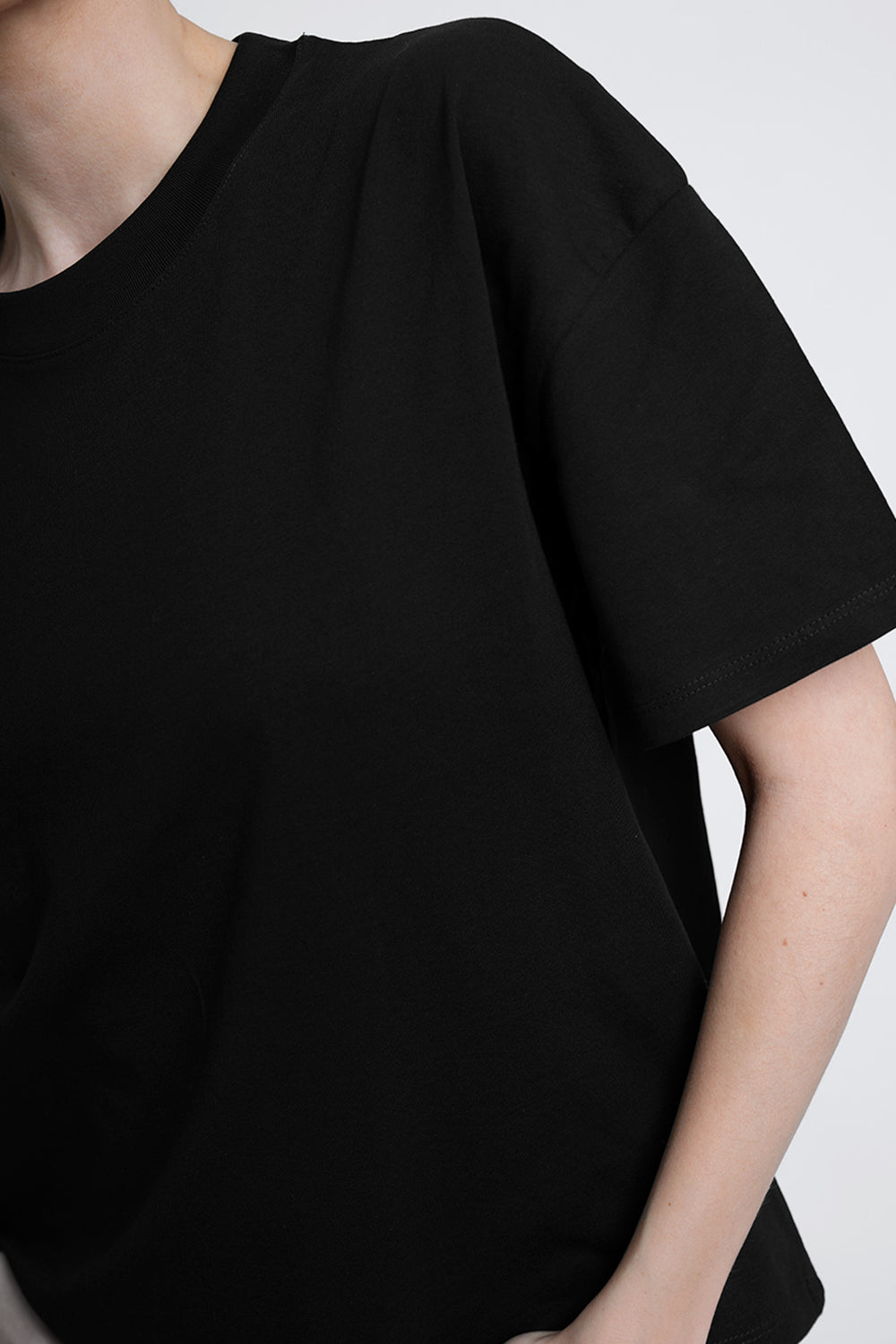 Tessa Organic Cotton Shirt - black