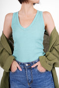 Toula Lurex Top - water