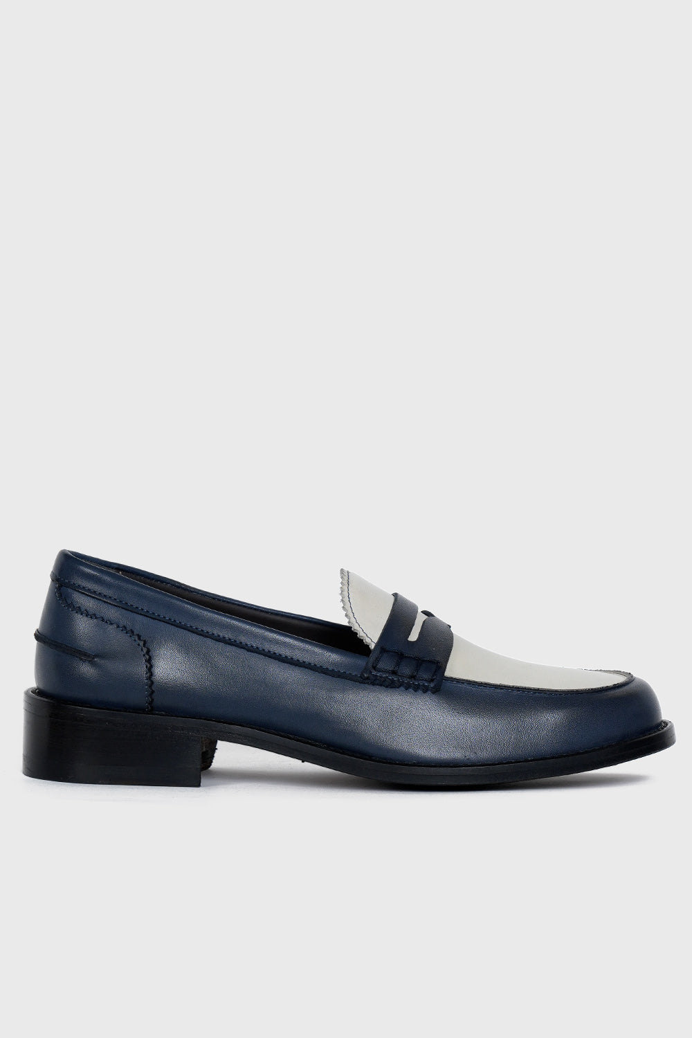 William Vit Shoe - blue cream