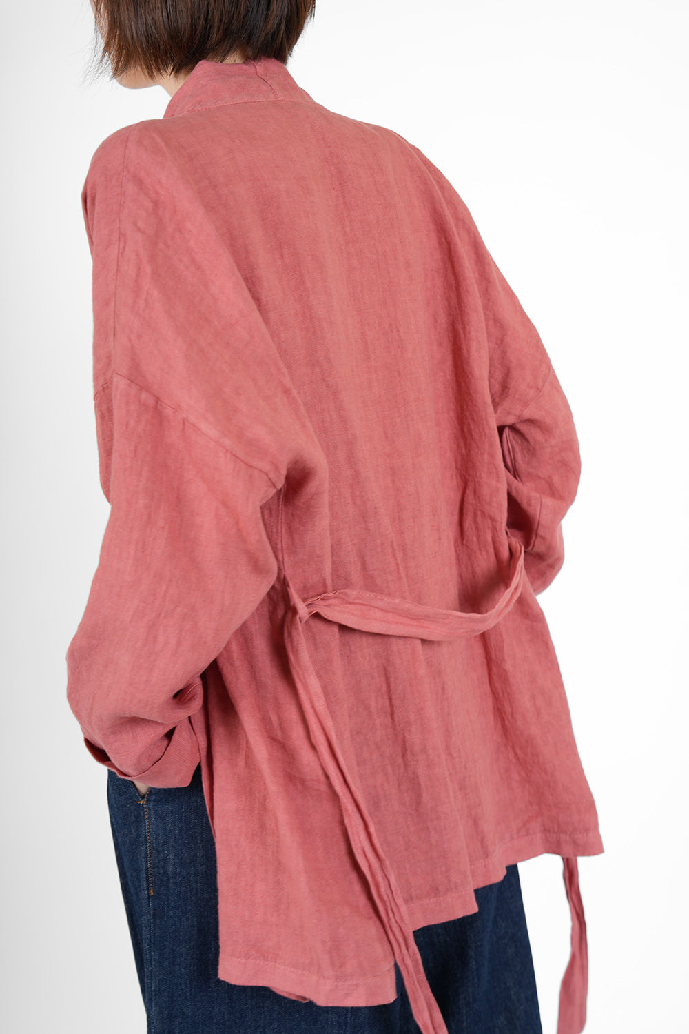 Yen Linen Kimono - sorbet