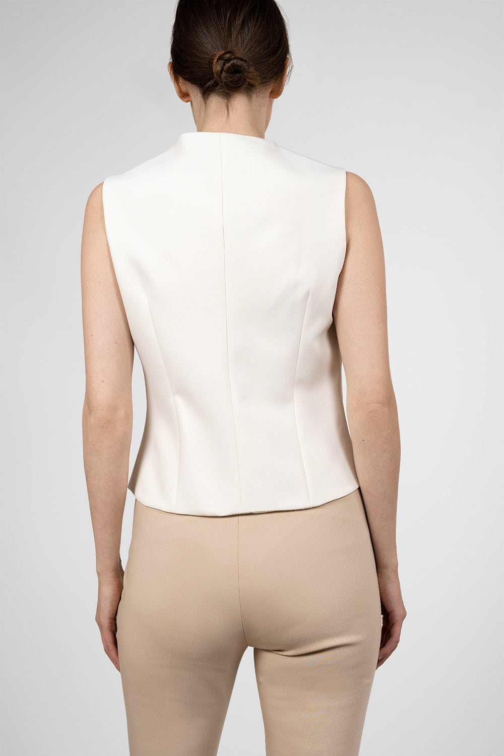 Yora 1111 Gilet- milk